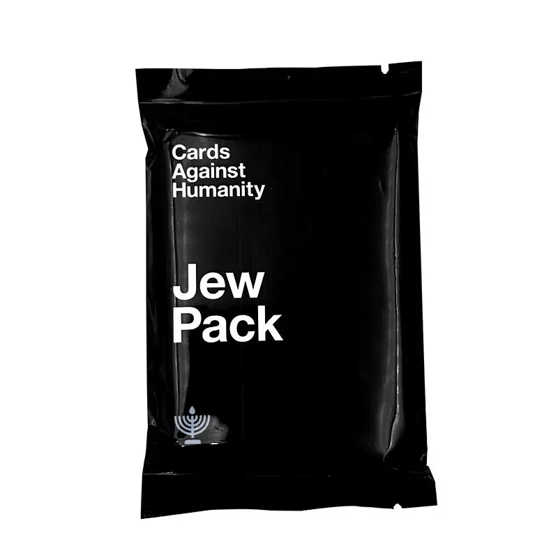 Cards Against Humanity Mini Expansion, 1count Jew Pack Cards for Horrible People, Ideal for Family Get-togethers & Fun