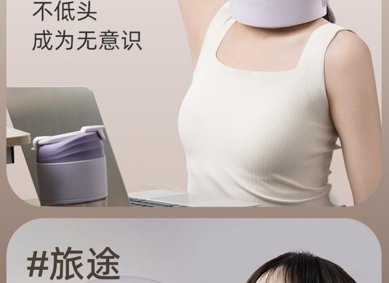 Product Introduction of Neck Support Bandana Neck Support Anti-Lower Head Forward Cervical Spine Brace Home Physiotherapy Traction Artifact Support Scarf Autumn and Winter Comfort 22