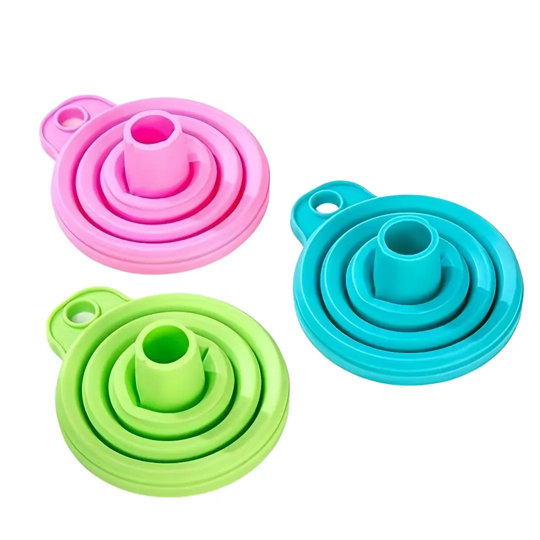 Collapsible Funnel, 1 Count Portable Telescopic Funnel for Oil and Liquid, Kitchen Gadgets Supplies