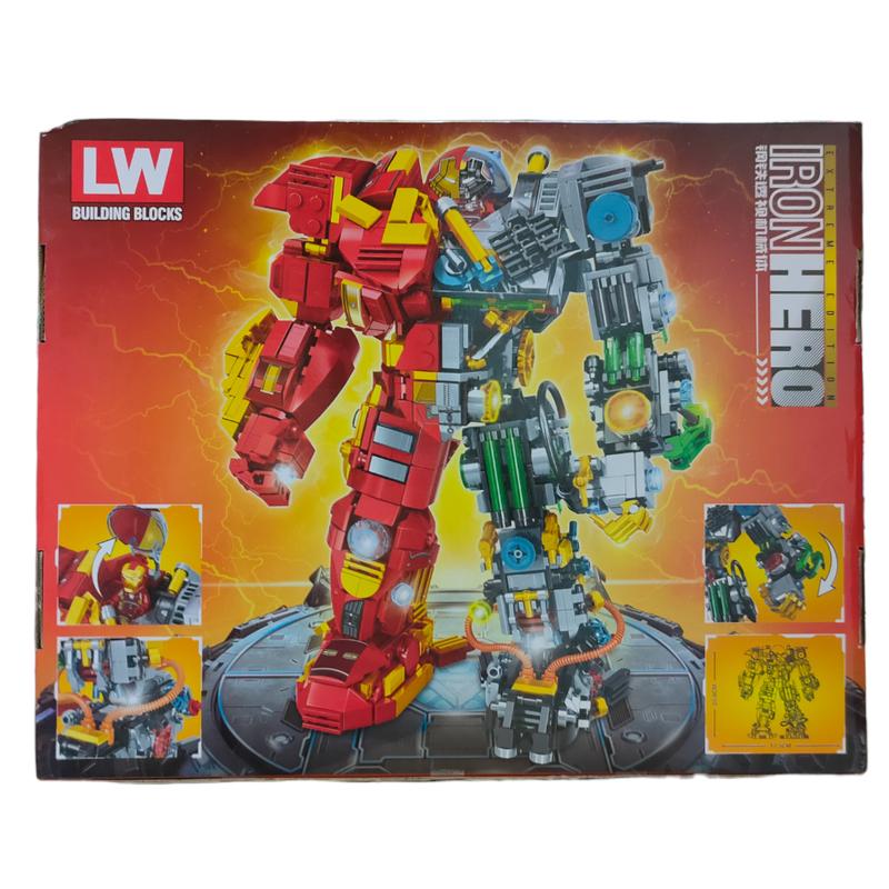 MAINAN ANAK EDUKATIF/BRICK/BONGKAR PASANG SUPERHERO IRONMAN EXTREMER LW2081A 2