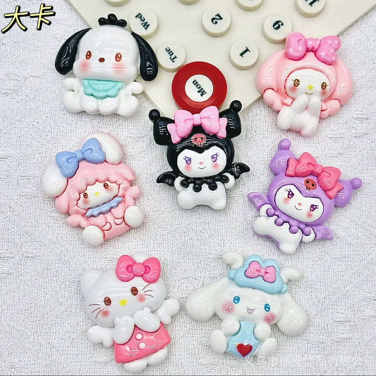 [Chọn Mẫu!] Sticker, Charm dạng 4D loại lớn gắn dép sục, dép cá sấu siêu xinh!!