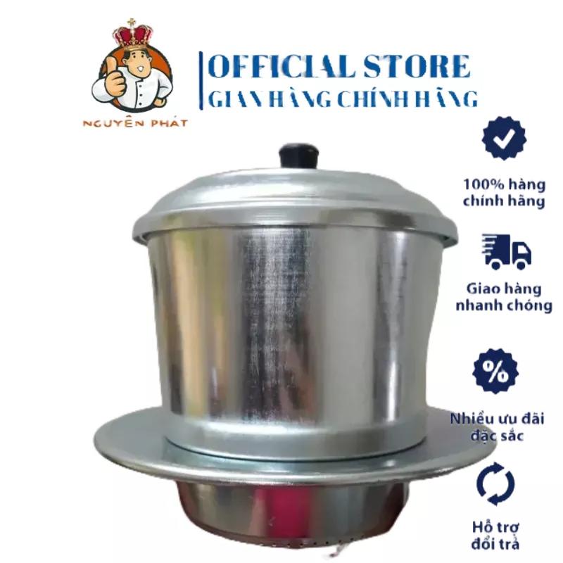 Phin Cà Phê Nhôm Lớn, Phin nhôm cafe, Phin cà phê dung tích 500ml, 1000ml, 1500ml- Dụng Cụ Pha Chế Đà Nẵng