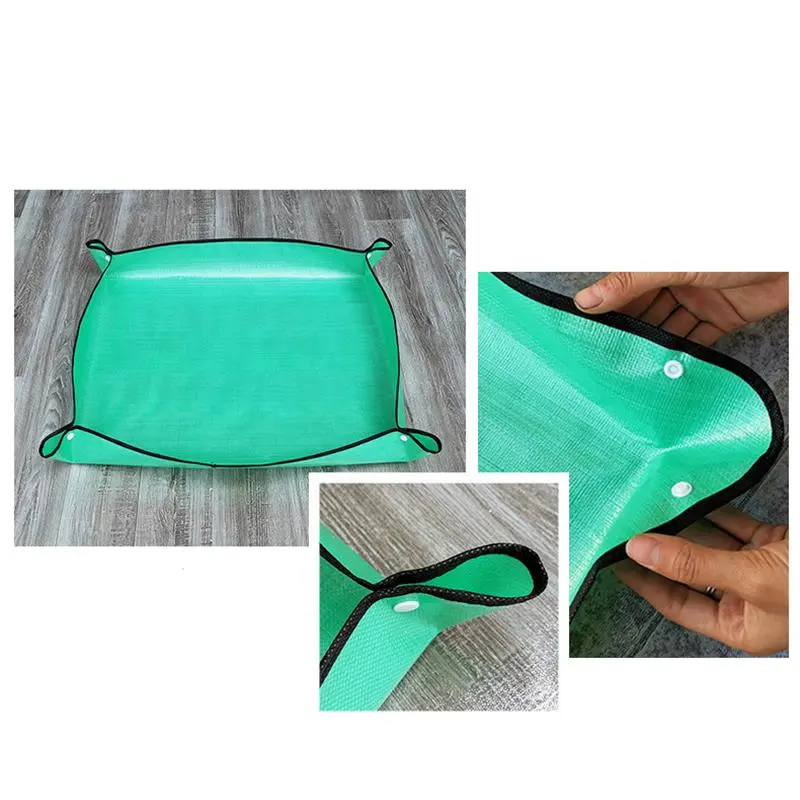 Gardening Pot Mat, Foldable Non-slip Indoor & Outdoor Plant Pot Tray, Gardening Accessories 1