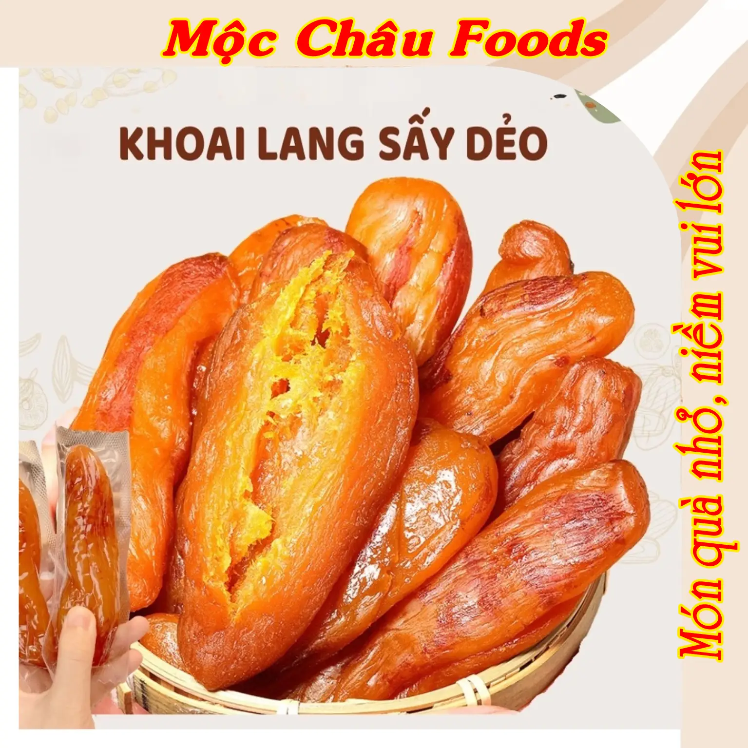 (LIVE) KHOAI LANG SẤY DẺO NGUYÊN CHẤT KHÔNG ĐƯỜNG HÚT CHÂN KHÔNG Ăn Vặt Food Snack