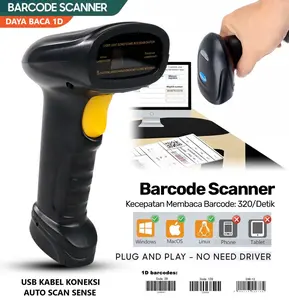 Barcode Scanner Autoscan Laser 1D ULT 1808 USB