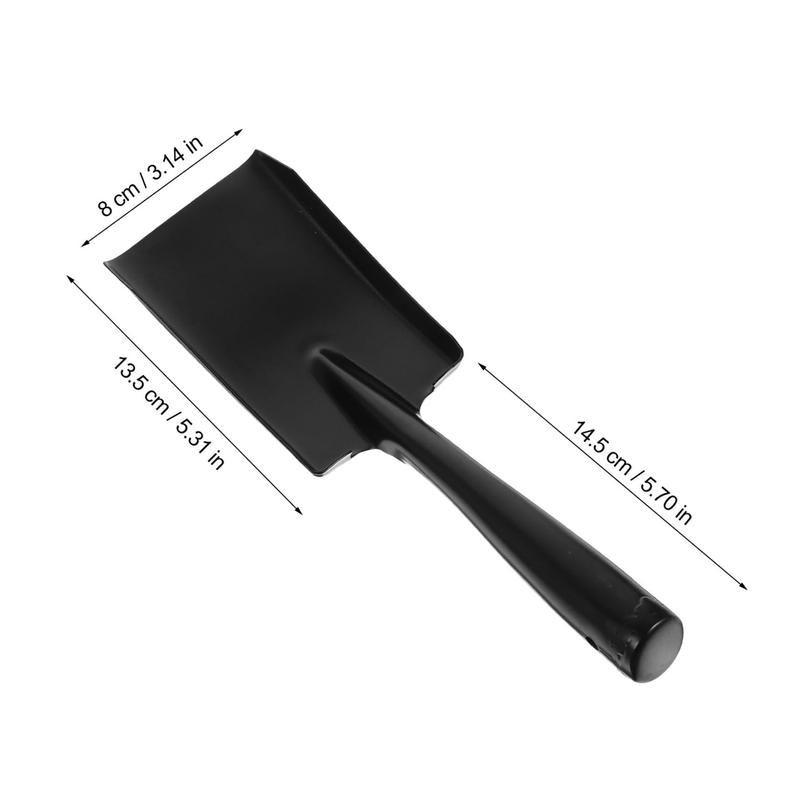 Product Introduction of Gardening Beach Shovel Soil Tillage Tools Gardening Pedal Hearth Shovel Ice Shovel Garden Dustpan Metal Garden Ash Scoop Mini Barbecue 25