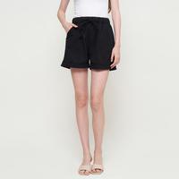 Gambar Hot Pants Celana Pendek Wanita Celana Santai Polos Baby Terry Hitam SR005 - All Size dari Dancus Kota Administrasi Jakarta Barat 1 Tokopedia