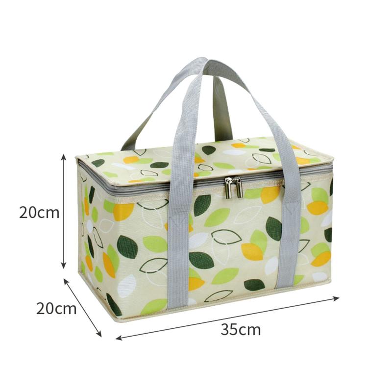 Product Introduction of Túi Dã Ngoại Cắm Trại Ngoài Trời, Cầm Tay, Giỏ Đựng Thực Phẩm, Thích Hợp Để Cắm Trại Trong Nhà, Được Làm Bằng Màng Nhôm, Màu Đỏ Và Vàng, Lưu Trữ Gia Đình, Cắm Trại Và Dã Ngoại Ngoài Trời, Cho Gia Đình Nam Camping Picnic 16
