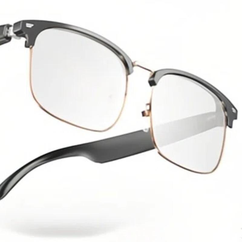 YJ005F AI Smart Translation Glasses, Blue - Light Blocking & Metal Frame, Real - Time 150 Languages Translation, Multi - Scene