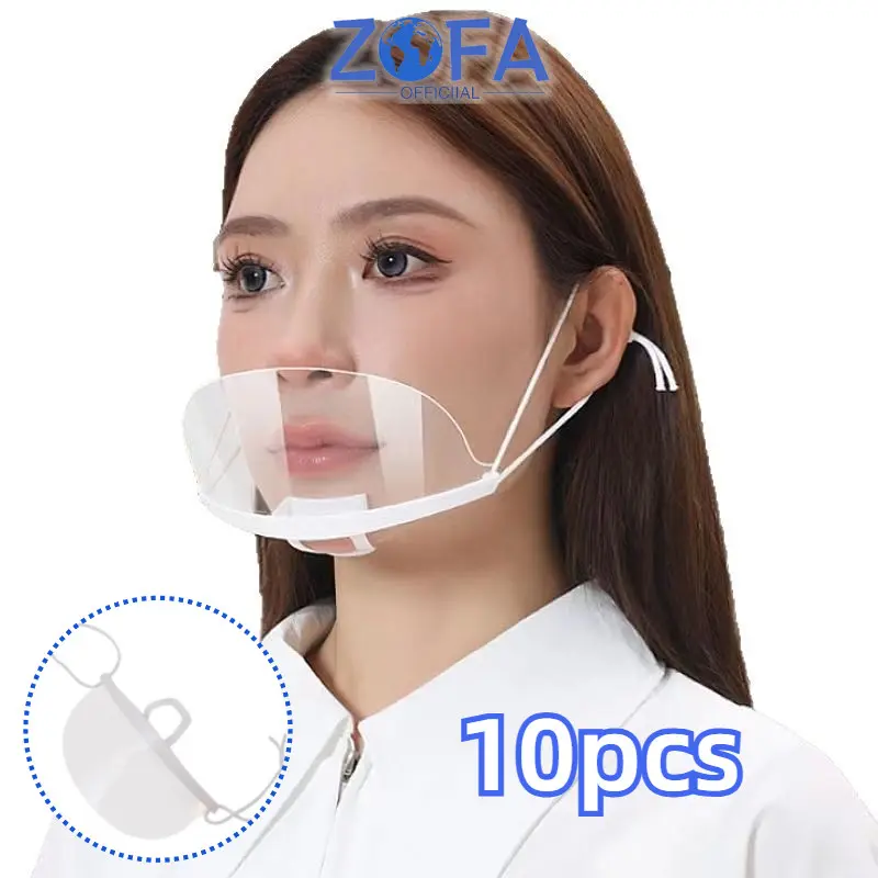 Masker Pelindung Wajah Transparan Untuk Koki Chef Face Shield Kitchen ...