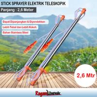 Gambar 2,6 Mtr Stick Sprayer Teleskopik / Stik Telescopic 2,6M Sprayer Elektrik Panjang 260cm - Warna dari Ragam Lapak Kab. Bekasi 1 Tokopedia