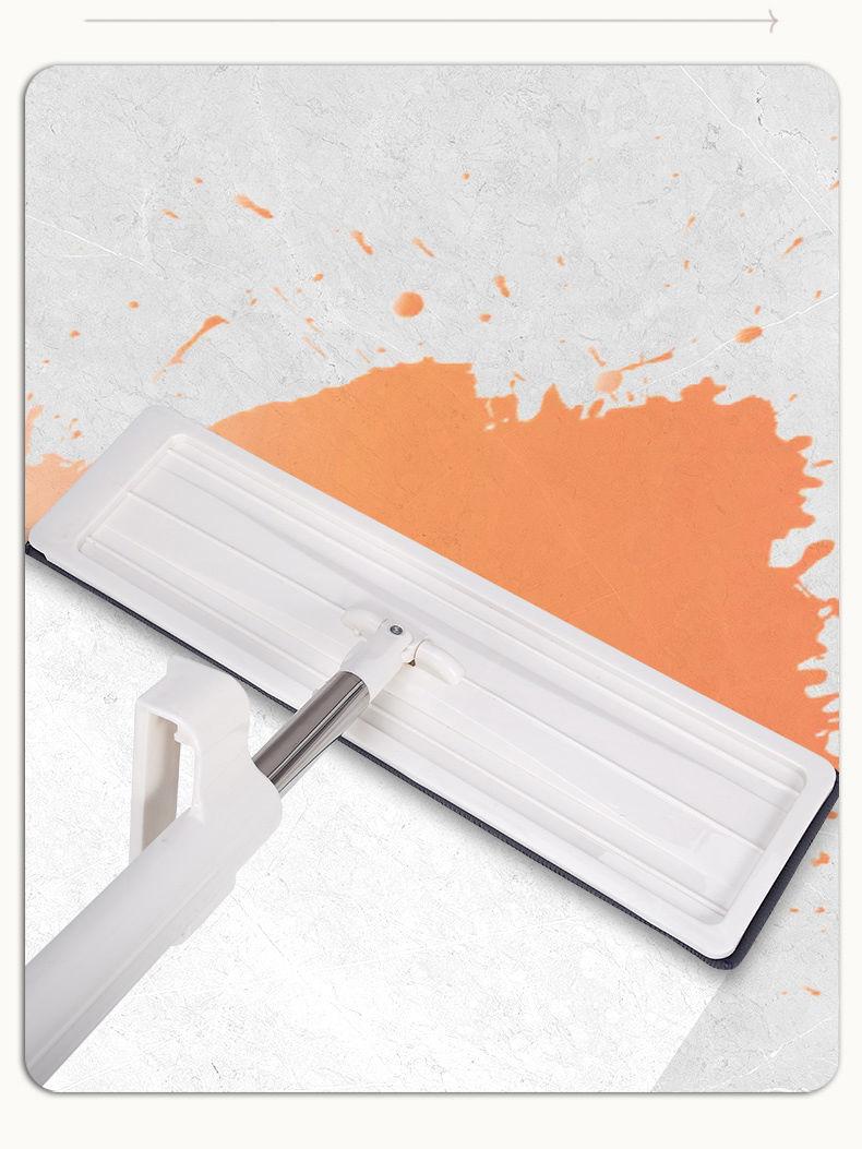Product Introduction of Mop 2024 New Model Hands-Free Household Flat Dry and Wet Dual-Use One-Sweep Clean Set Lazy Mop Cleaning Artifact floor mop magic eraser window squeegee fur anatoly sticky 9