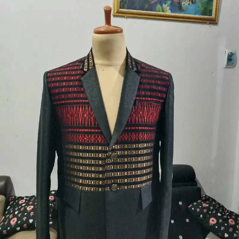 JASKET BATIK ULOS 1