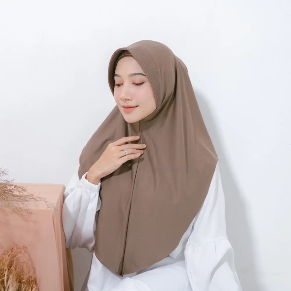 Hijab Bergo Jersey Size L By Xiila Lembut Spandex