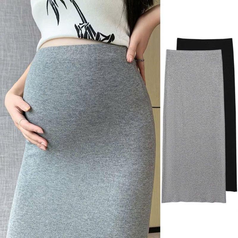 [Tira Mama Design]CV1846 Chân váy bầu body dài, chất thun mềm mại co giãn 4 chiều,chân váy bầu body dáng dài siêu xinh