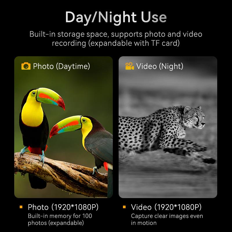 Night Vision Binoculars 7 Gear Infrared Binoculars 10X Digital Zoom 2000mAh 800m Full Dark Telescope Goggles For Hunting Camping - Image 3