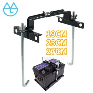 19/23/27cm Tatakan Aki Mobil Dapat Disesuaikan Penahan Aki Mobil Universal Dudukan Aki Mobil