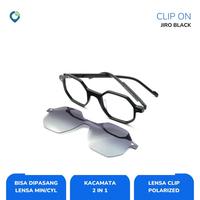 Gambar zonakacamata - Clip On Jiro Black - Frame Kacamata - Pria/Wanita dari zonakacamata_NEW Kota Surabaya 2 Tokopedia