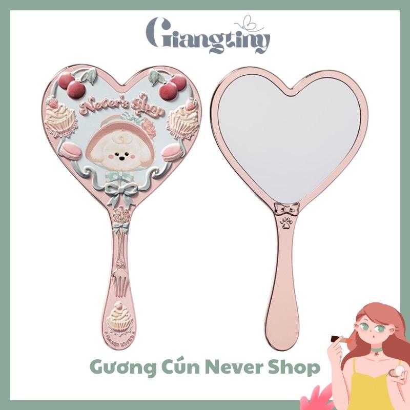GƯƠNG CÚN BỘ SƯU TẬP NEVER SHOP FLOWER KNOWS HOA BIẾT set chính hãng Cosmetic