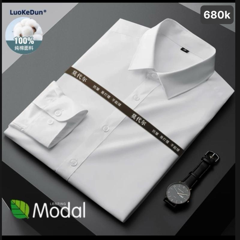 Áo sơ mi trơn nội địa Trung