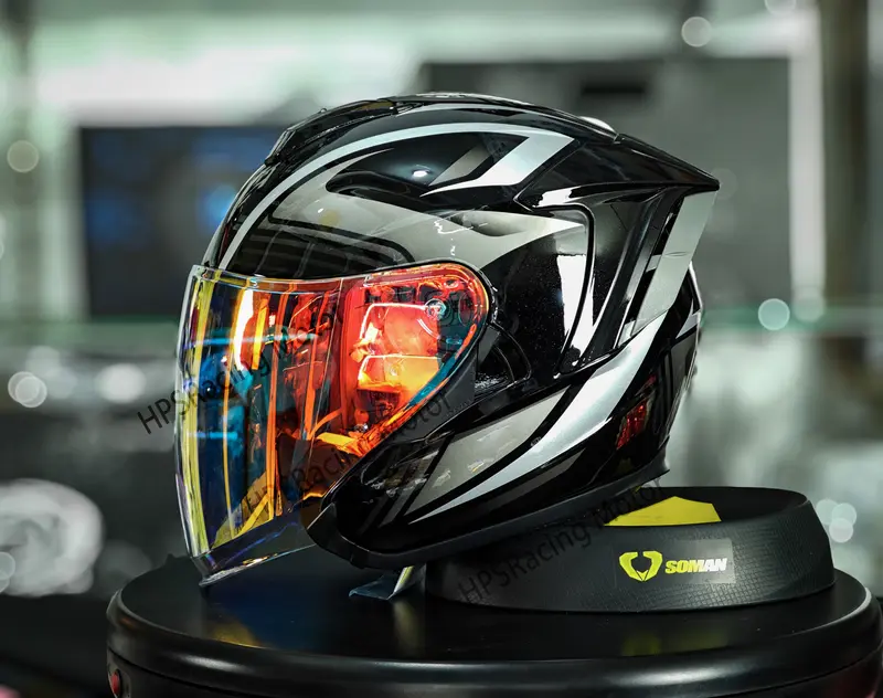 Mũ Bảo Hiểm 3/4 2 Kính RSV R05 Helmet - Mũ Bảo Hiểm Chính Hãng 3