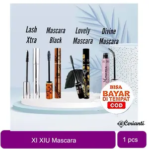 Xi Xiu Lovely | Black | Pink Mascara Divine Waterproof Volumizing BPOM | maskara XIXIU_Lynn Design