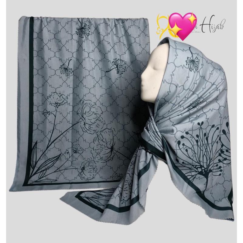 Product Introduction of Hijab Segiempat Voal Motif Premium H Bolak Balik 2in1 0
