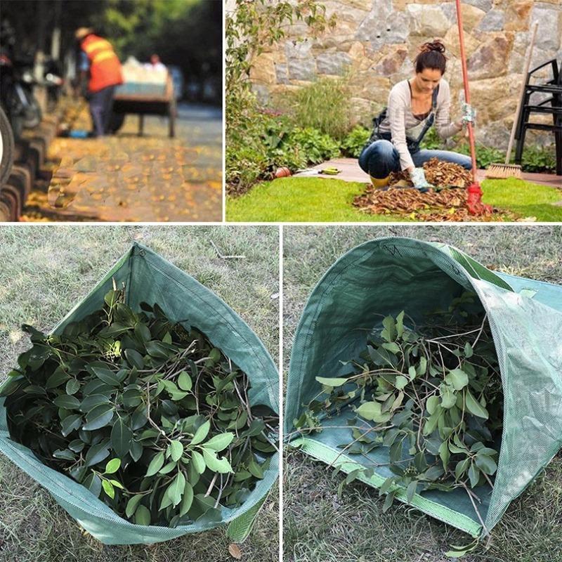 53 Gallon Reusable Leaf Collection Bag, Garden Leaf Bag, Garden Waste Bag, Yard Leaf Bag, Garden Cleaning Tool Storage Bag, Garden Accessories 5