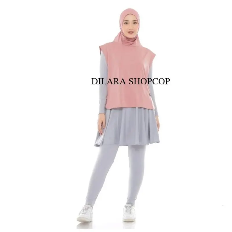 Celana Senam Rok Legging Rok Hight Waist Legging Rok Olahrag - Shop ...