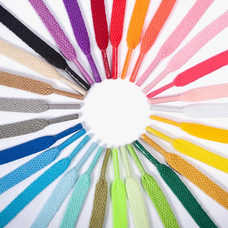 Dây Giày Thể Thao Sneaker Dẹp Chính Hãng MINSU M0202 Đủ Màu Siêu Bền Lựa Chọn ShoeLaces Dẹt Cho Phụ Kiện Giày