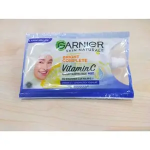 Garnier Bright Complete Yoghurt Sleeping Mask Night Cream 7ml (4 Sachet)
