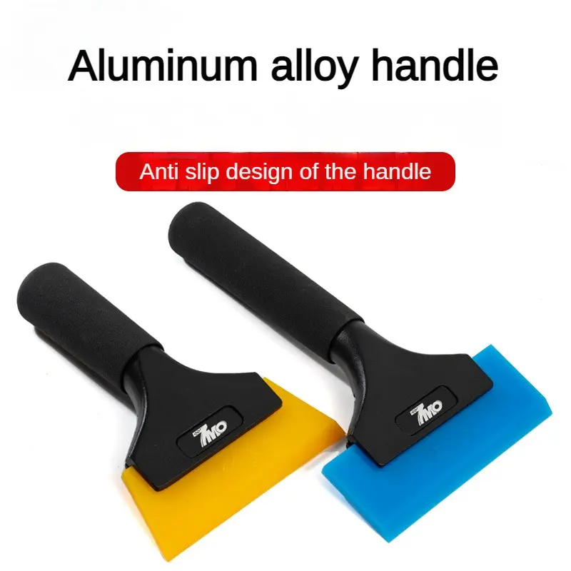 Chổi cao su silicon, tất cả các mục đích, cho gói Vinyl ô tô, lắp đặt phim màu cửa sổ, công cụ Decal ô tô, làm sạch tuyết / băng cửa sổ ô tô, làm sạch kính / gương / cửa sổ tại nhà