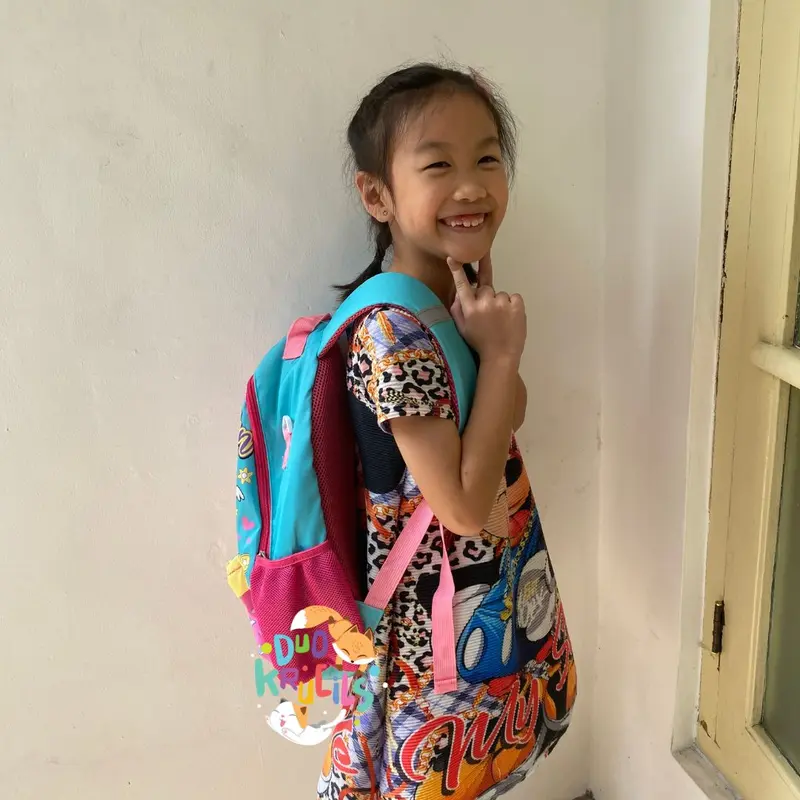 Tas Sekolah anak TK SD kecil UNICORN colourful 6