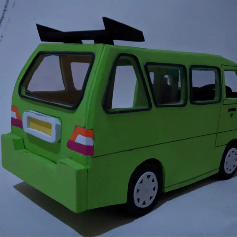 Miniatur Angkot Carry 1.0 Toy 7