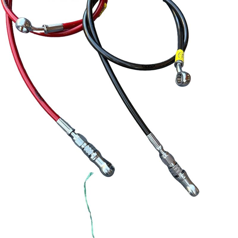 Dây dầu hell bấm đầu tròn inox 304 phiêng bảng 2025 - Hàng cao cấp - Phanh xe