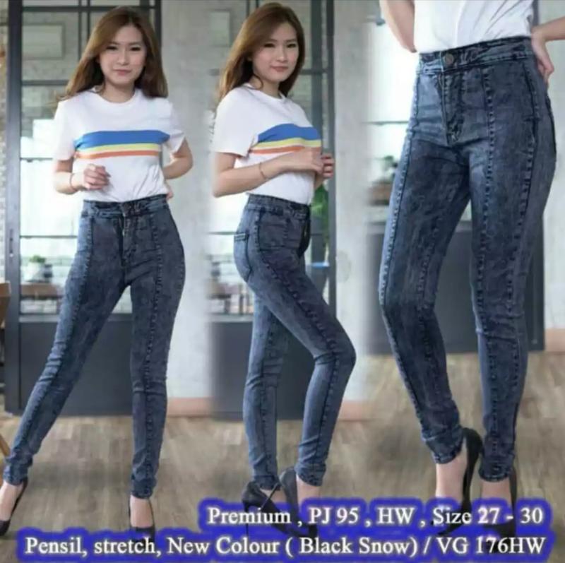 Celana jeans wanita hw snow terbaru 2