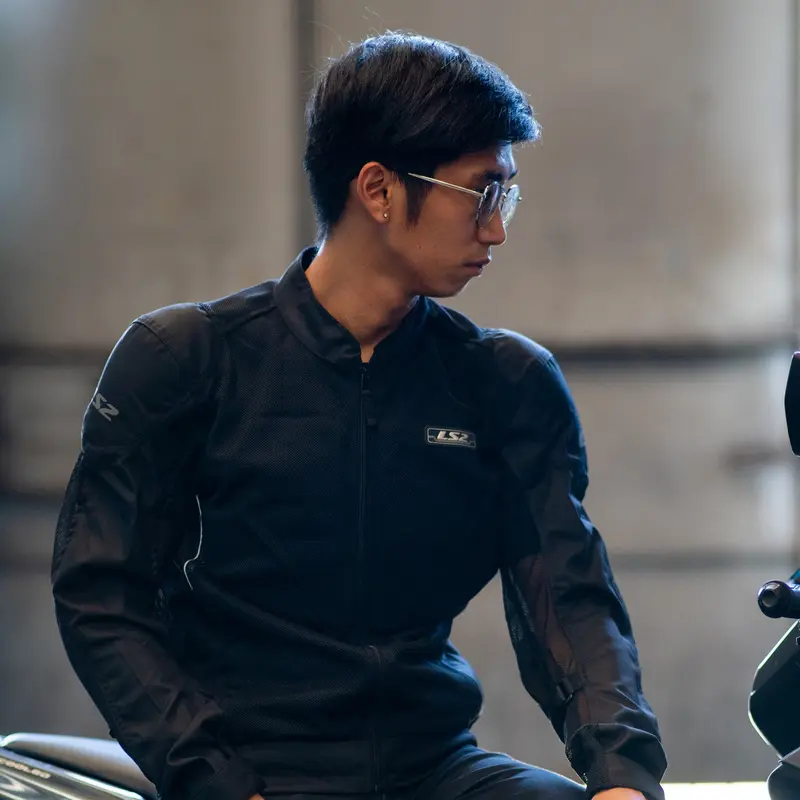 Áo Thời Trang Bảo Hộ Lái Moto, Xe Máy LS2 Airy Man EVO 6