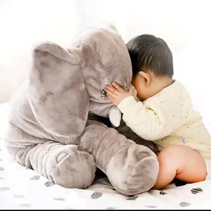 Bantal boneka gajah elephant plush pillow 60 cm jumbo Dolls Toys Hadiah