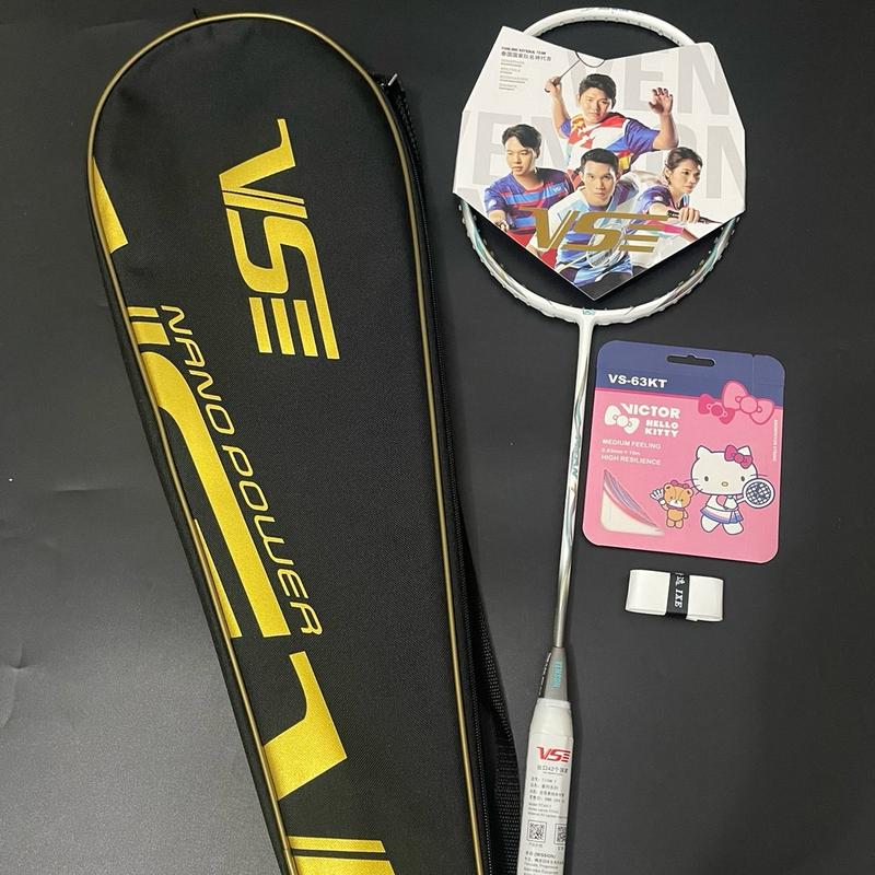 Vợt cầu lông VS Titan7 chính hãng (căng sẵn, tặng cuốn cán, túi đơn)