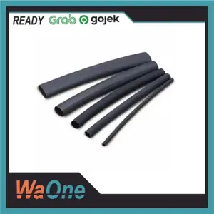 Isolasi Selang Bakar 4mm Heat Shrink 4 mm Setengah Meter