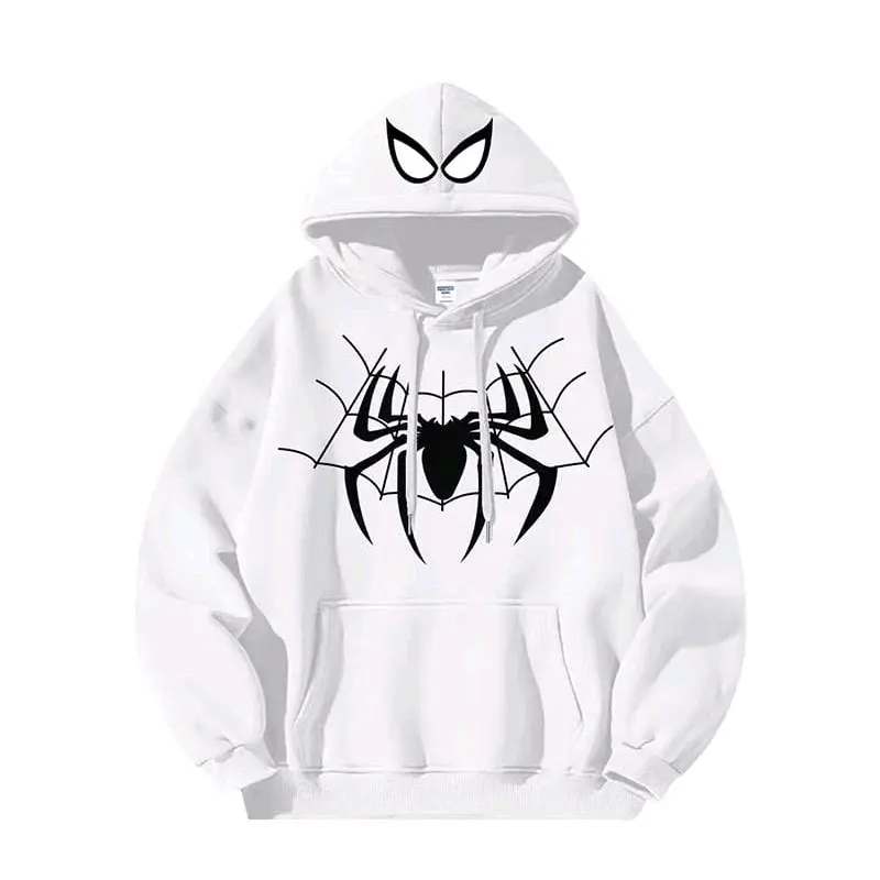 HOODIE OVERSIZE SPIDER BASIC BAHAN FLEECE PREMIUM TEBAL SWEATER HOODIE PRIA SPIDERMAN PREMIUM FLEECE