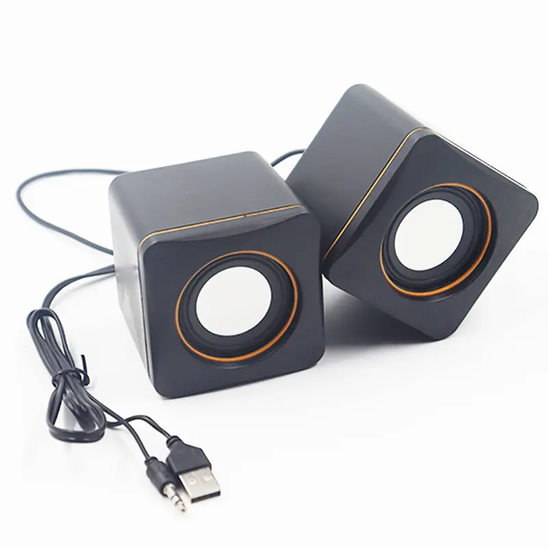 USB laptop speaker Computer speaker Subwoofer Mini speaker 02A magnetic speaker