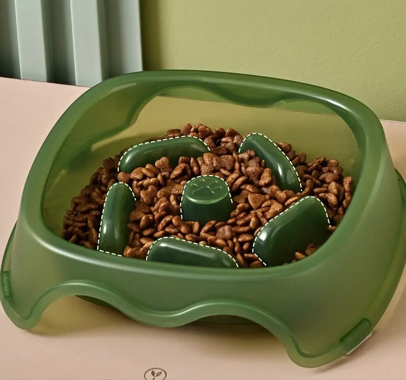 Bát ăn, chén ăn chậm chống nghẹn cho chó mèo - 4pets offical 3