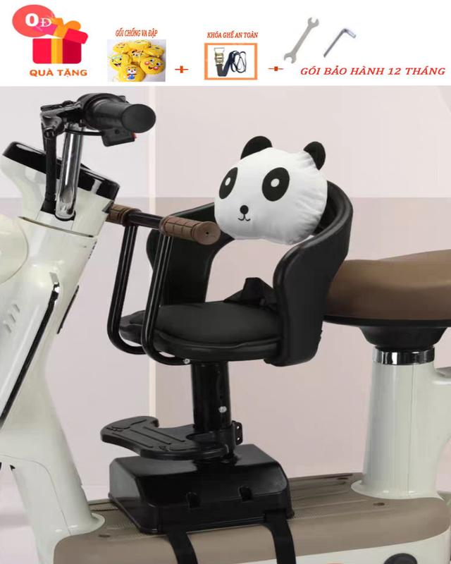 Ghế Ngồi xe máy điện cho bé mã 137, lắp cho các loại xe máy điện, xe đạp điện dùng cho trẻ từ 6 tháng đến 5 tuổi 2