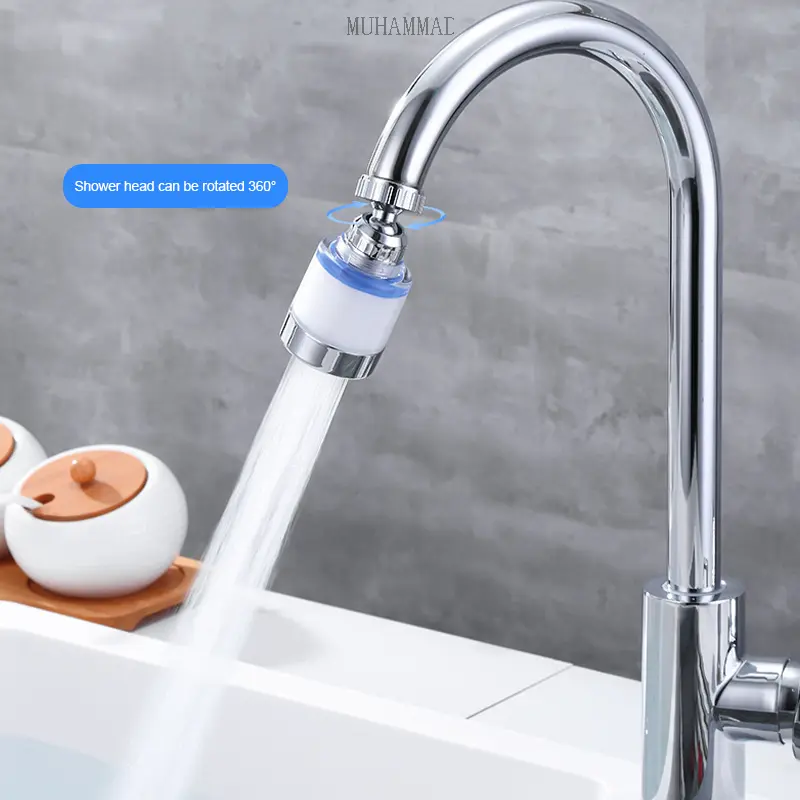 Kitchen Universal Faucet Water Purifier Shower Filter Tap Water Filter Air Keran Kotak Dapur Gambar 2