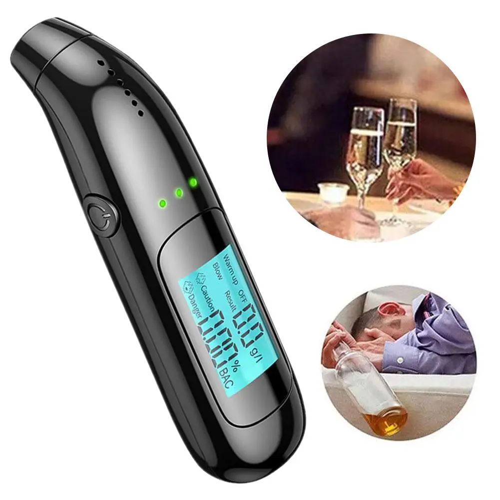Blowing Type Special Alcohol Concentration Detector For Drunk Driving Alcohol Tester High-precision Alcohol Measuring Instrument