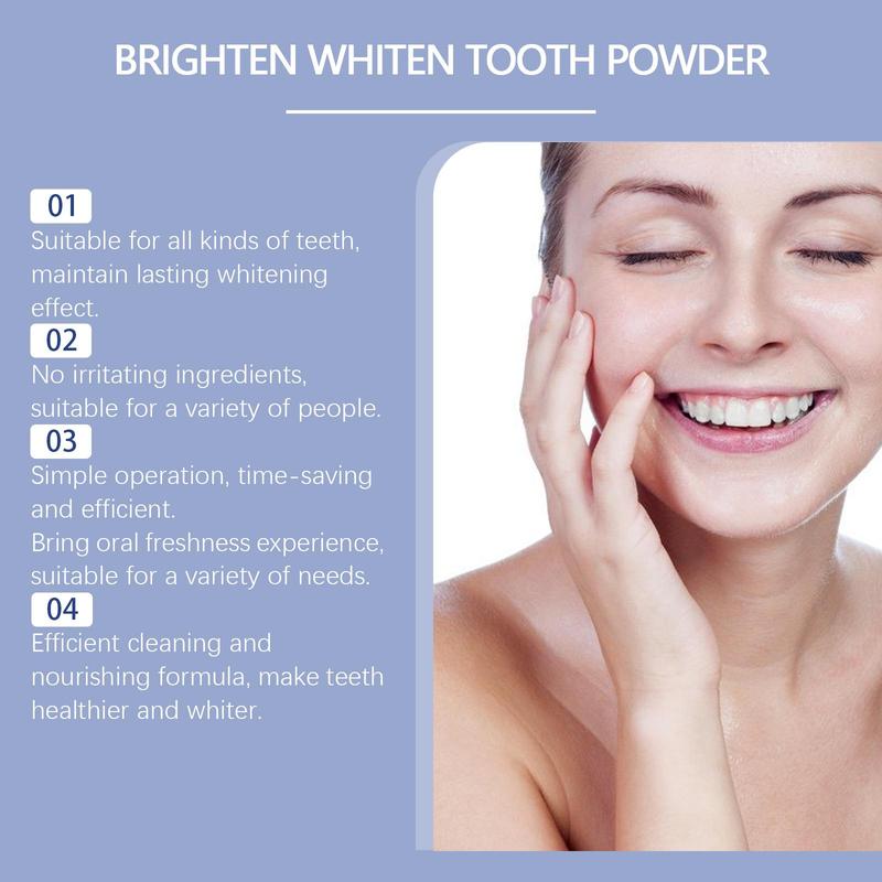 Mint Tooth Powder, Gentle Tooth Cleaning Powder, Oral Care Tooth Powder, Toothpaste for Fresh Breath, Dental Care Product for Women & Men 5