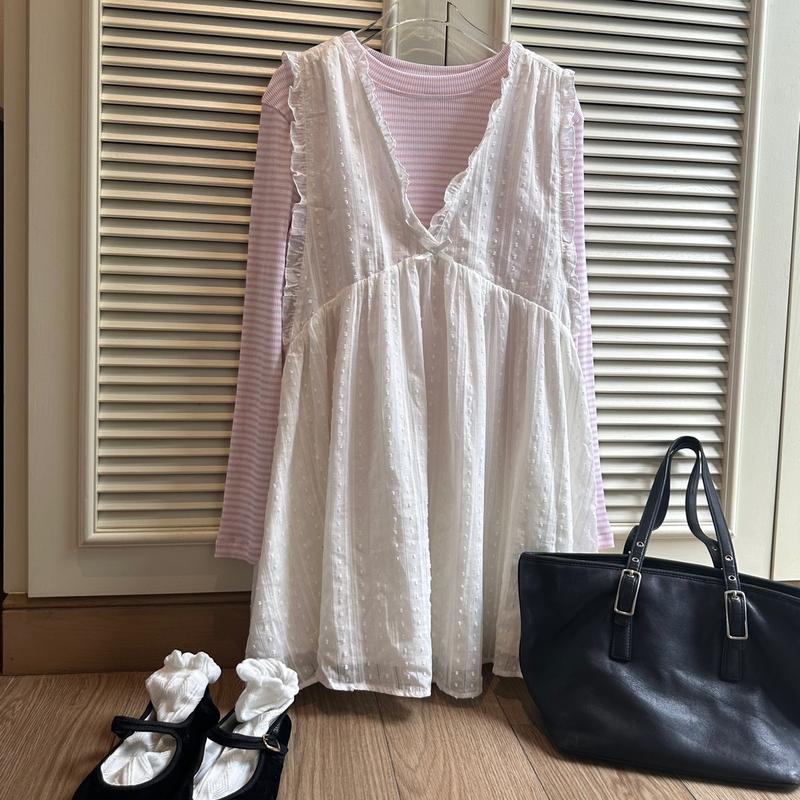 Đầm babydoll hai lớp Tricky - Eighteen Again