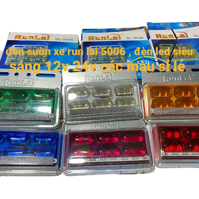 Đèn sườn xe tải đèn led sườn đèn hông run lai 5006 chống nước bền sỉ lẻ 12v 24v