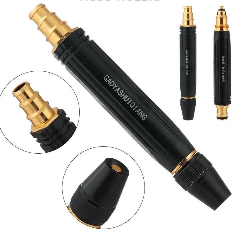 Đầu vòi xịt tăng áp rửa xe cực mạnh, vòi phun áp suất cao đa chức năng